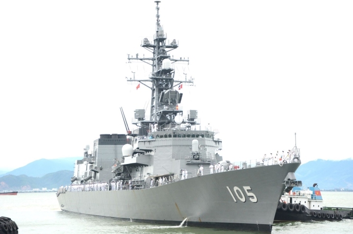 Japan Maritime Self-Defense Force vessels visit Vietnam